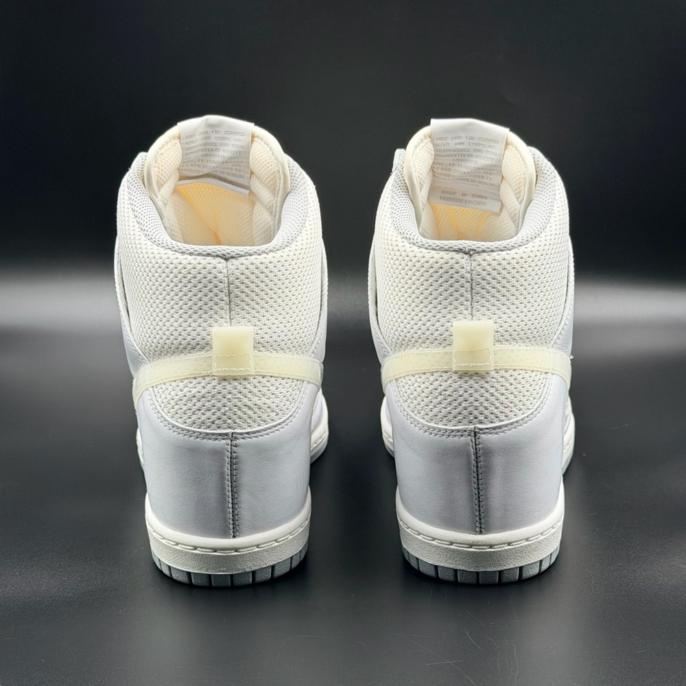 Nike Wmns Dunk Wedge Sky Hi Essential 'Sail' - Rare - Picture 8 of 15